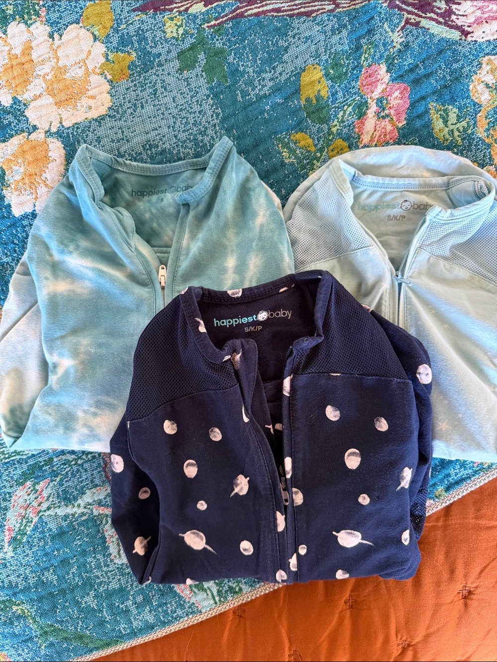 Set of 3 Happiest Baby Sleep Swaddles Size Small